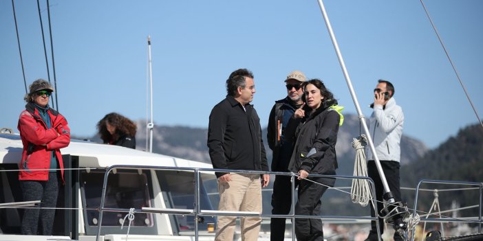 Nurullah Kaya, MIYC Kış Trofesi 3. Ayak Yarışlarında Komite Teknesini Ziyaret Etti