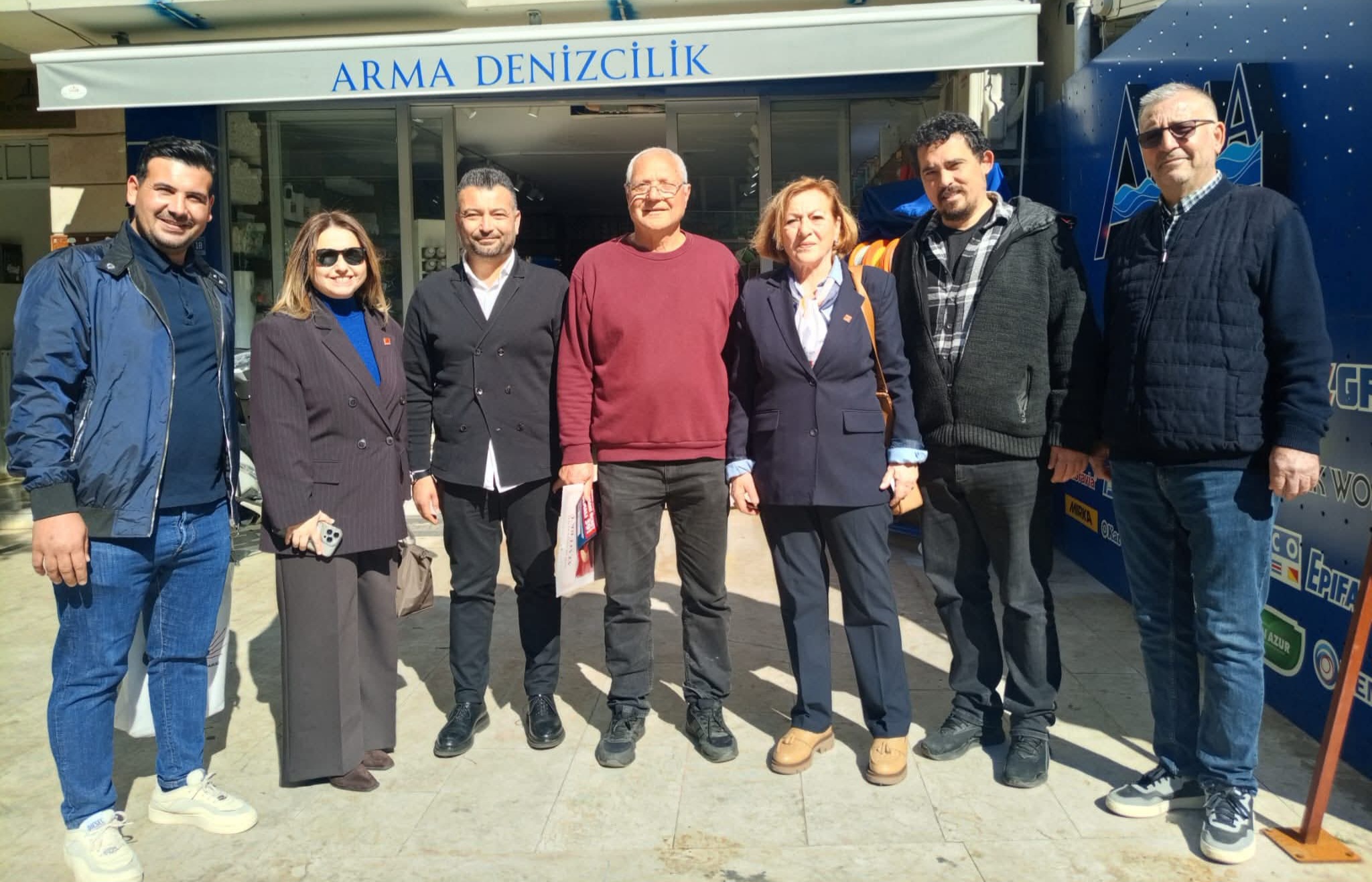 CHP Marmaris İlçe Başkanı Pelin Özbozdağ: “Sarıana’da Esnafımızın Taleplerini Dinledik”