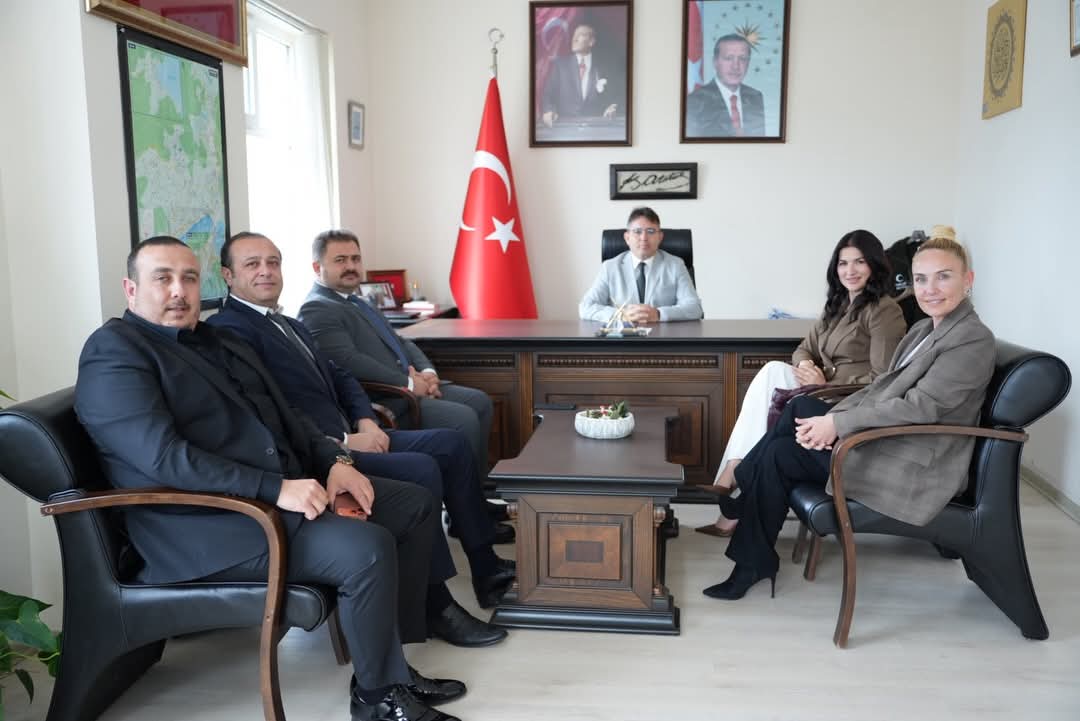 EGAFED Başkanı Burcu Erdemir, Kaymakam Nurullah Kaya’yı Ziyaret Etti