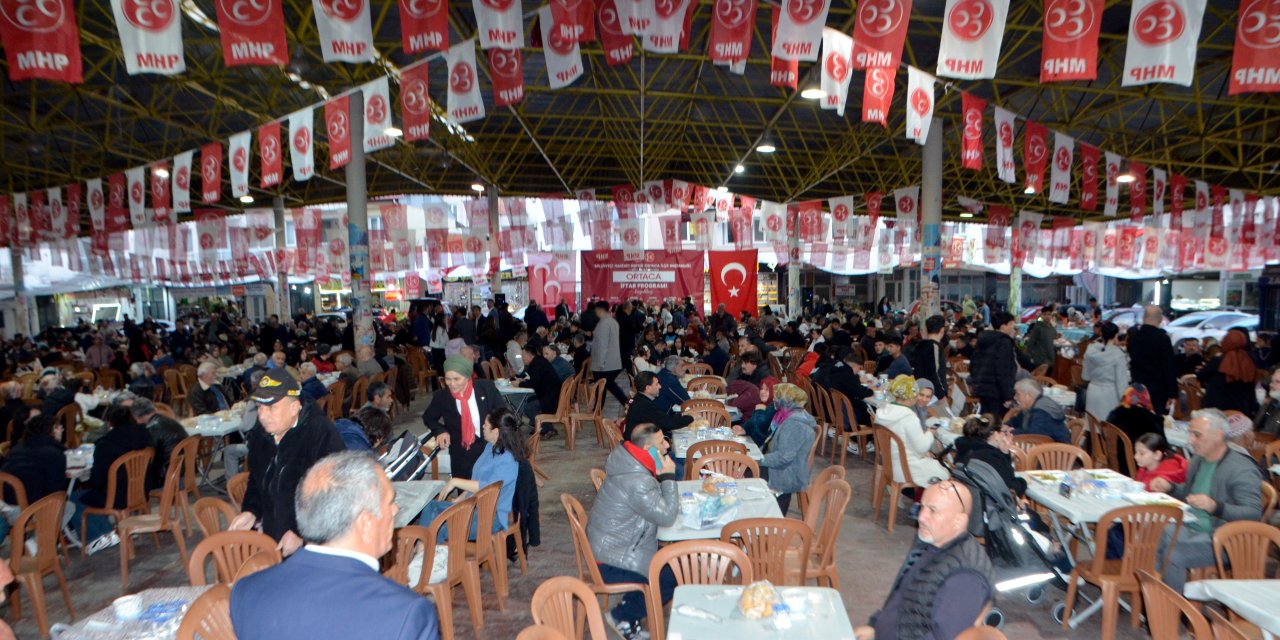 MHP MUĞLA TEŞKİLATI MUĞLA'NIN DÖRT KÖŞESİNDE GÖNÜL SOFRALARI KURDU