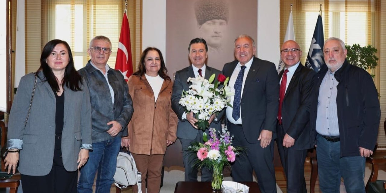 Ordu Dernekler Federasyonu’ndan Başkan Aras’a Ziyaret