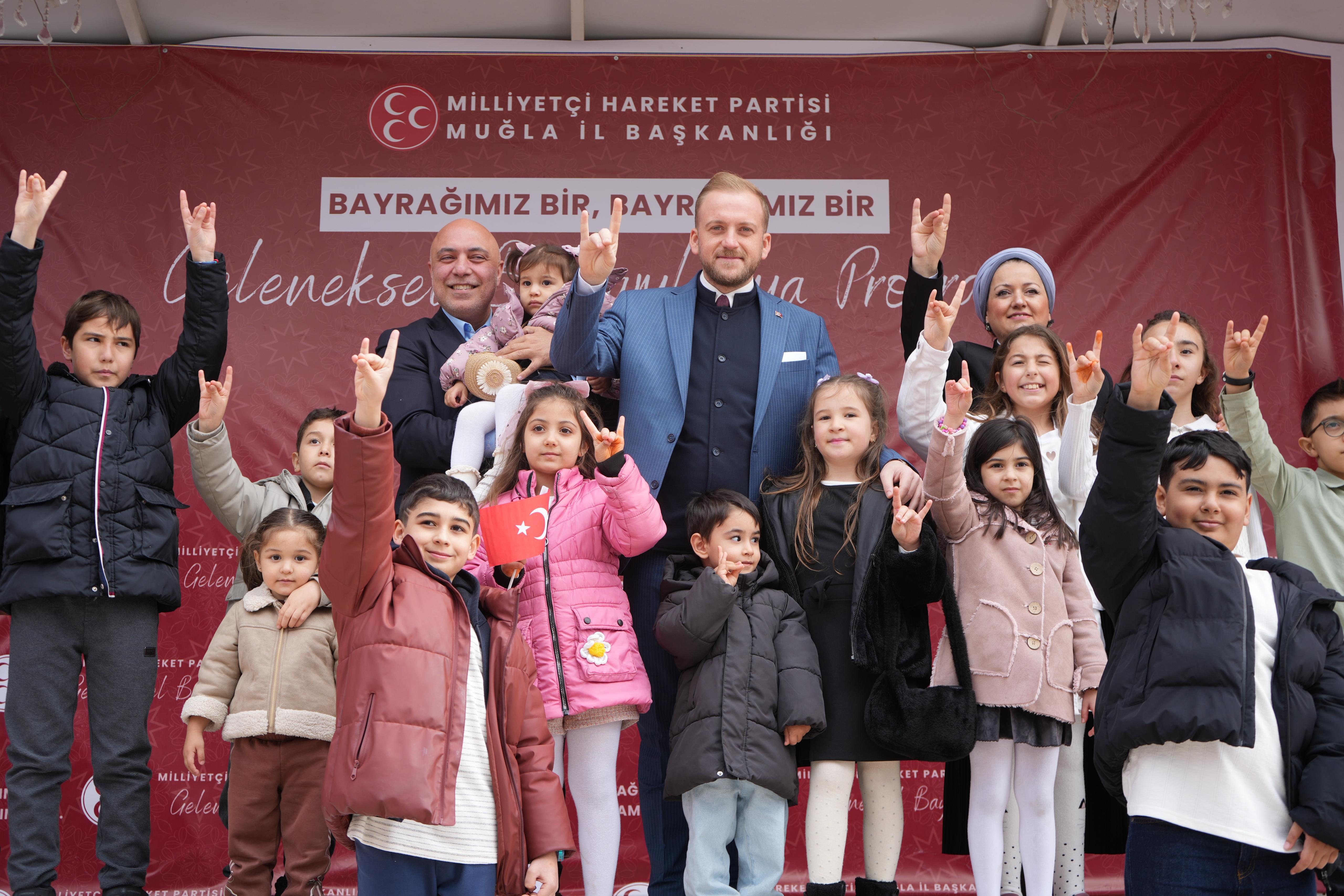 MHP MUĞLA’DAN GÖRKEMLİ BAYRAMLAŞMA