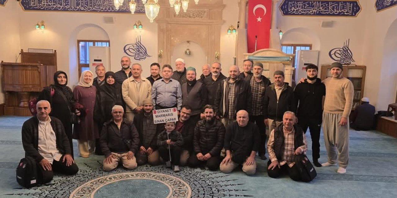 Marmaris’te Şevval Umresi Kafilesi Dualarla Uğurlandı