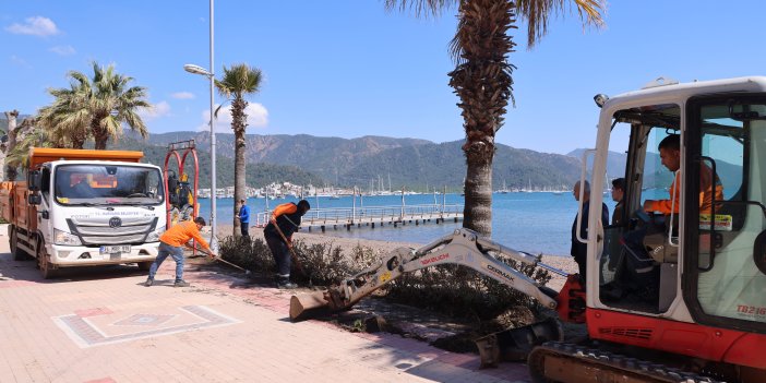 Marmaris Uzunyalı Yaz Sezonuna Hazırlanıyor