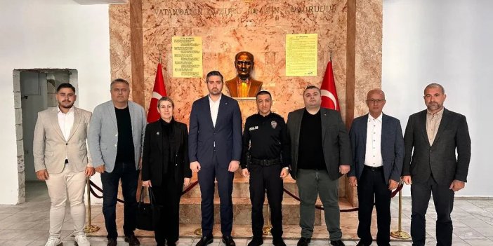 AK Parti Marmaris İlçe Teşkilatından Emniyet Müdürü Karaman’a Ziyaret