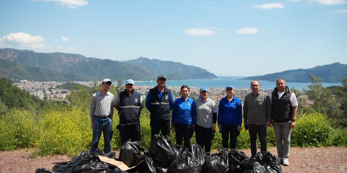 ARMUTALAN SEYİR TEPESİNDE KAPSAMLI TEMİZLİK