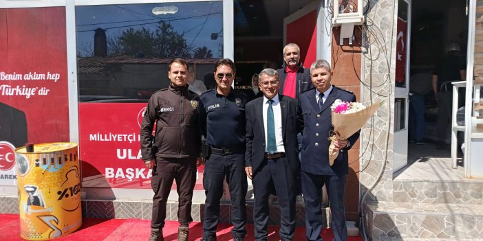 Ula’da Polis Haftası’nda Anlamlı Şaka
