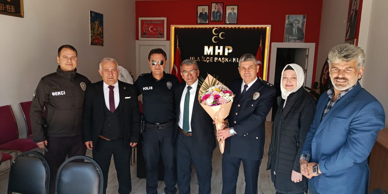 Ula’da Polis Haftası’nda Anlamlı Şaka