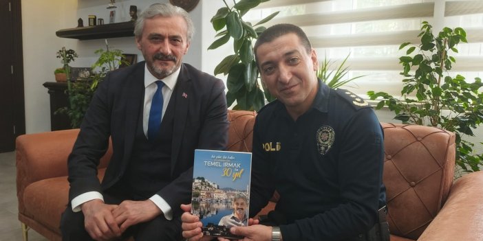 Temel Irmak ve Metin Yasan’dan Emniyet Müdürü Karaman’a Hayırlı Olsun Ziyareti