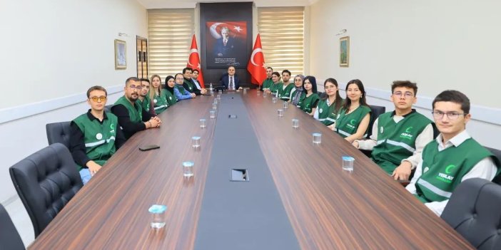 Genç Yeşilay’dan Vali Akbıyık’a Ziyaret