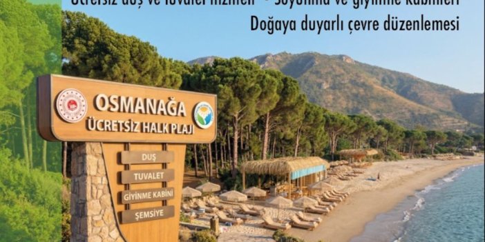 Osmanağa Koyu ve Göcek Kumluk Plajı Ücretsiz Halk Plajı Olarak Hizmete Açılıyor