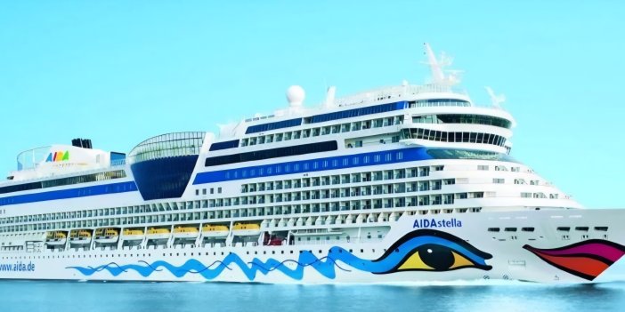 Marmaris’e Kruvaziyer Hareketliliği: AIDAstella Geliyor