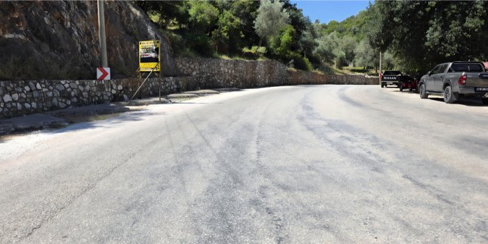 İçmeler’de Sinpaş Kızılbük Yolu Tehlike Saçıyor