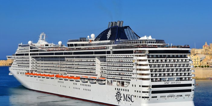 Dev Kruvaziyer MSC Divina Yarın Marmaris Limanı’nda