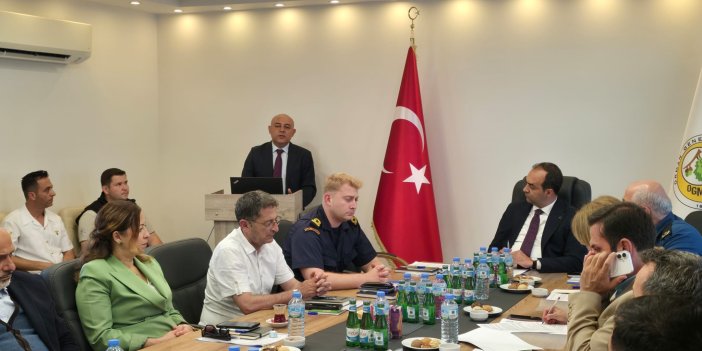 Marmaris’te Orman Yangınlarıyla Mücadele Komisyonu Toplandı