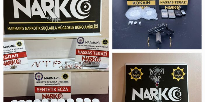 Marmaris ve Bodrum’da Narkotik Operasyonu: 4 Tutuklama