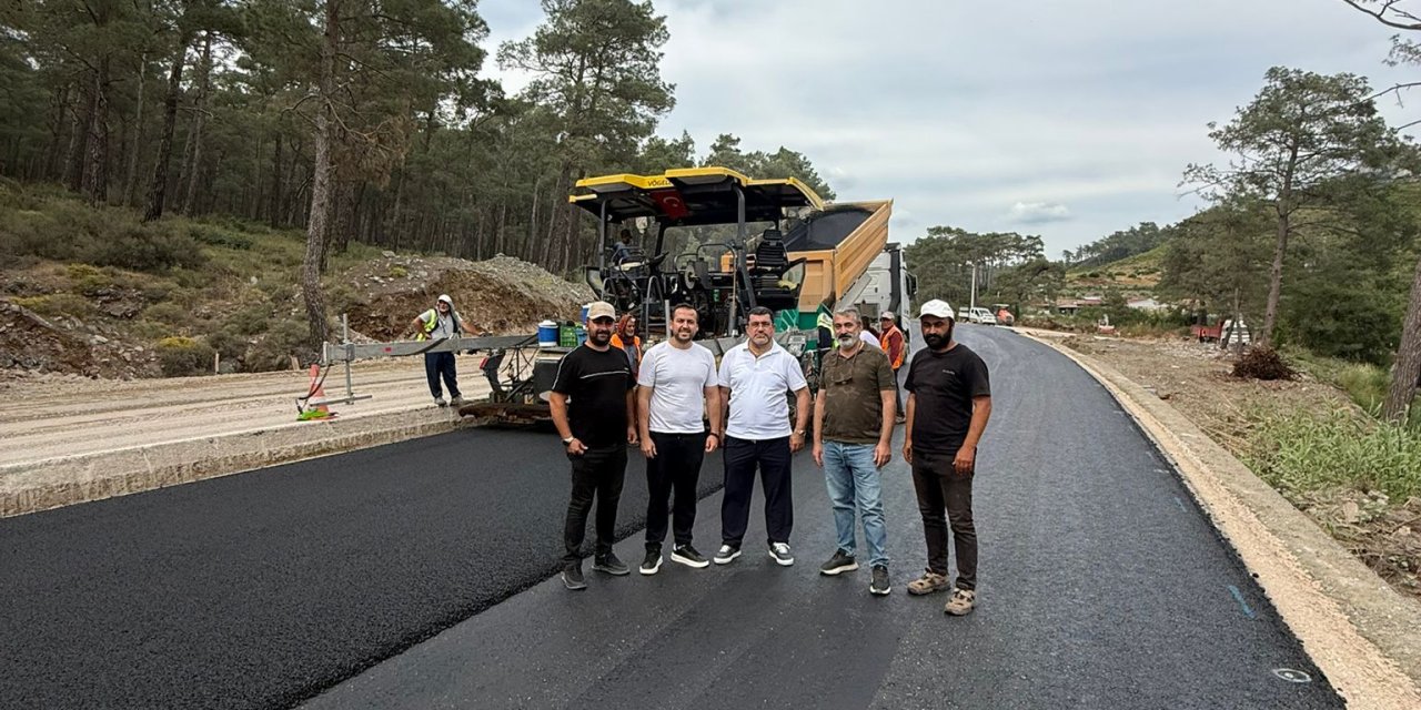 Hisarönü – Marmaris Yolunda Çalışmalar Hız Kesmeden Sürüyor
