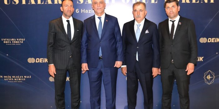 DEİK 39. Olağan Mali Genel Kurulu, Ustalara Saygı Ödül Töreni