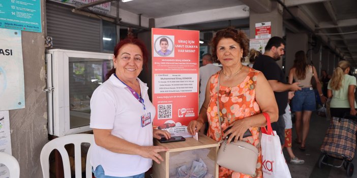 SİRAÇ iÇiN DAYANISMA BÜYÜYOR