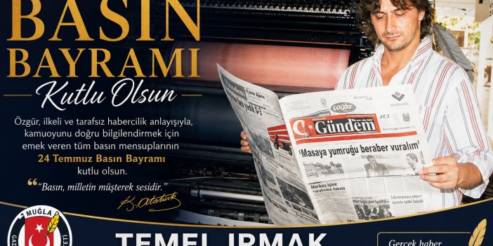 Temel Irmak'tan Basın Bayramı'nda Anlamlı Mesaj: Vefat Eden Gazeteciler Unutulmadı