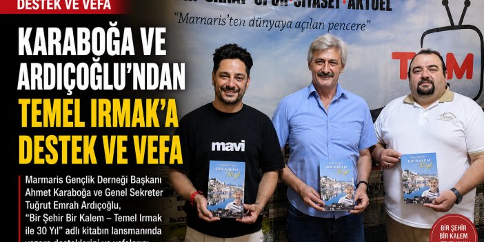 Karaboğa ve Ardıçoğlu'ndan Temel Irmak'a Destek ve Vefa