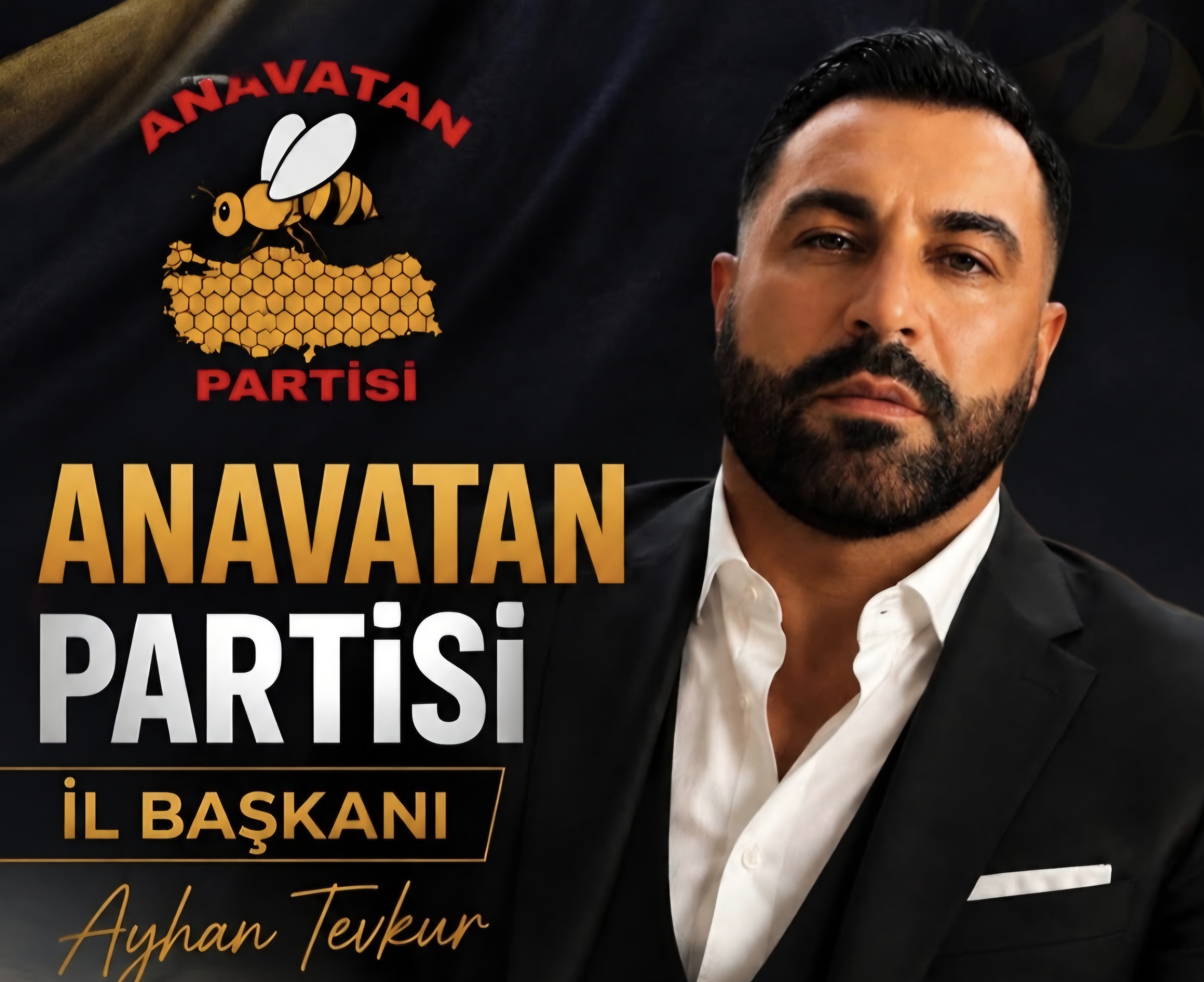 Ayhan Tevkur, Anavatan Partisi Muğla İl Başkanlığına Atandı