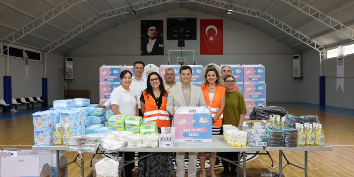 MARMARİS’İN EN MİNİK KOMŞULARINA ‘HOŞ GELDİN’ HEDİYESİ