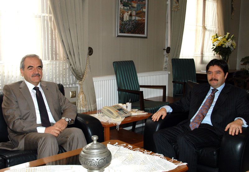 Rektör Harmandar, Vali Şahin İ Ziyaret Etti