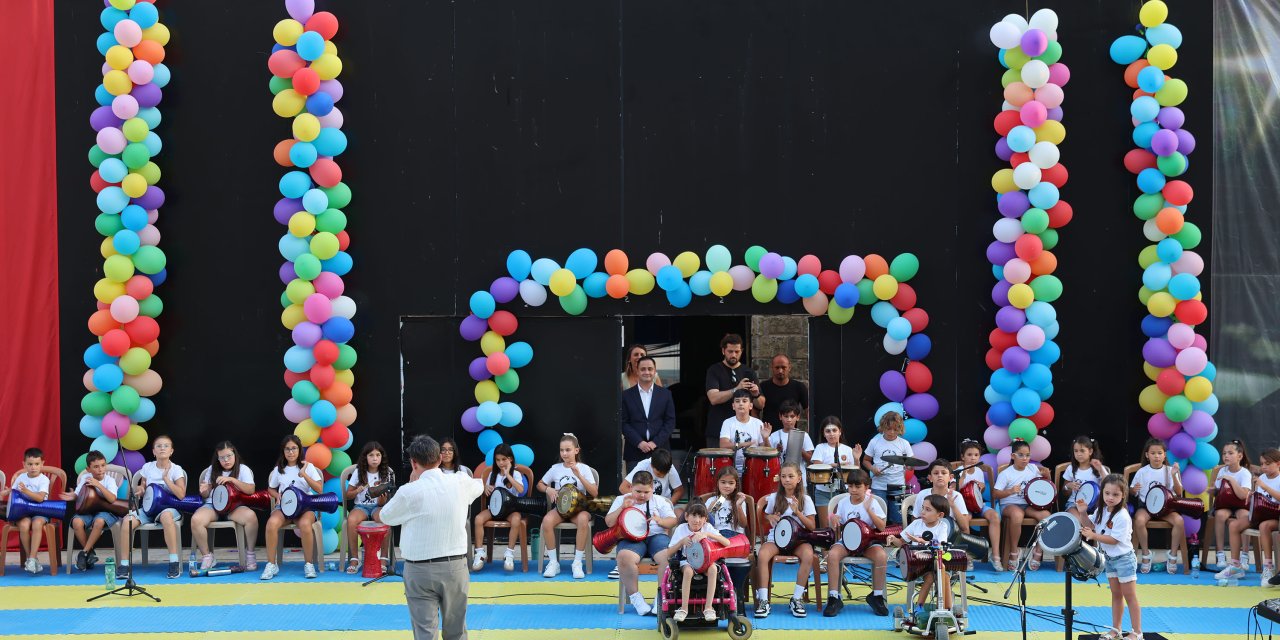 MARMARİS’TE ÇOCUKLAR YAZI DOLU DOLU GEÇİRDİ