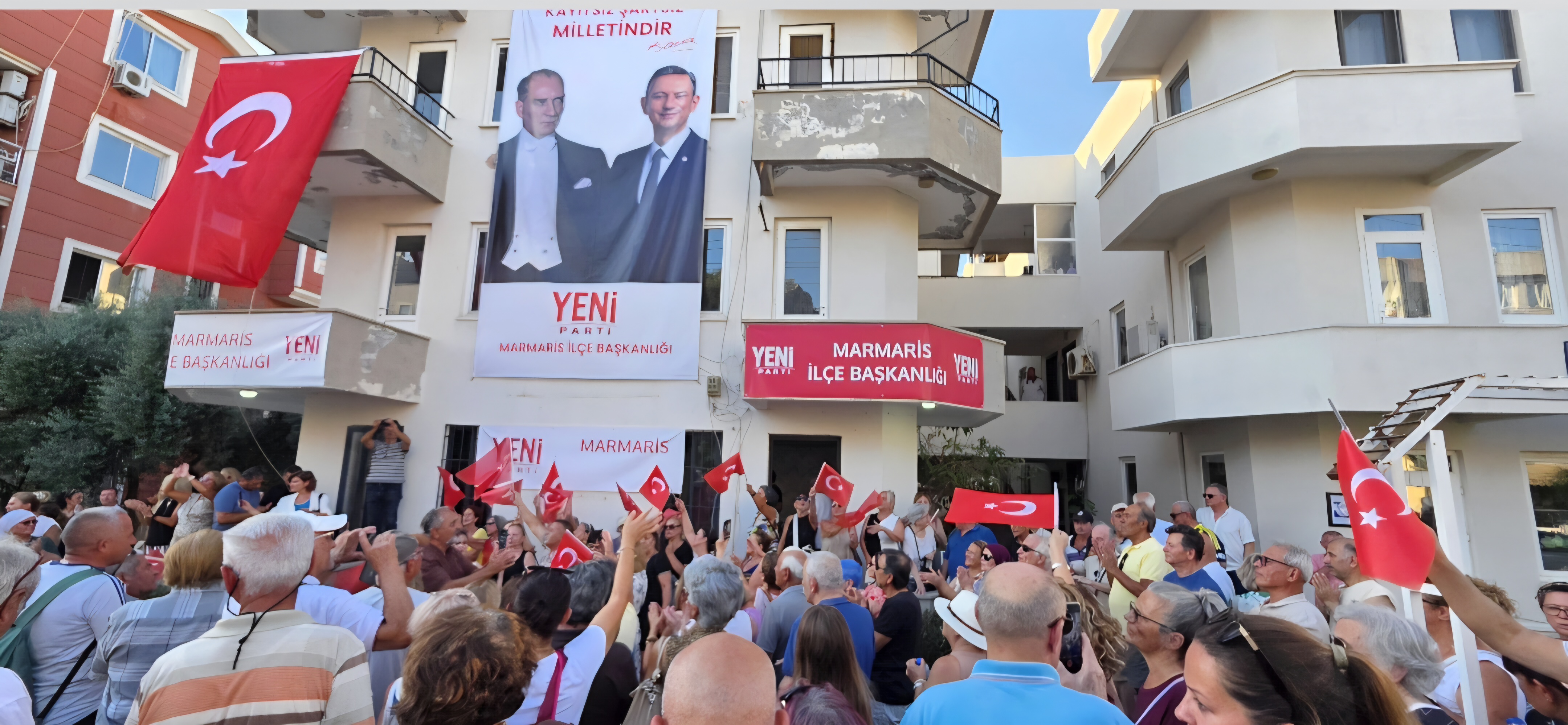 Yeni Parti Marmaris İlçe Başkanlığı Açılıyor: Üç Milletvekili Törene Katılacak