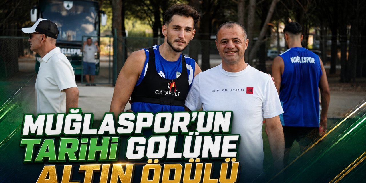 Muğlaspor’un Tarihi Golüne Altın Ödülü