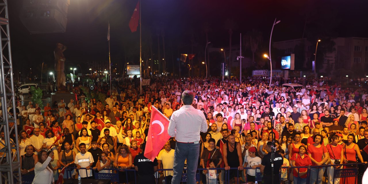 MARMARİS’TE 30 AĞUSTOS’A SESSİZ FENER ALAYI