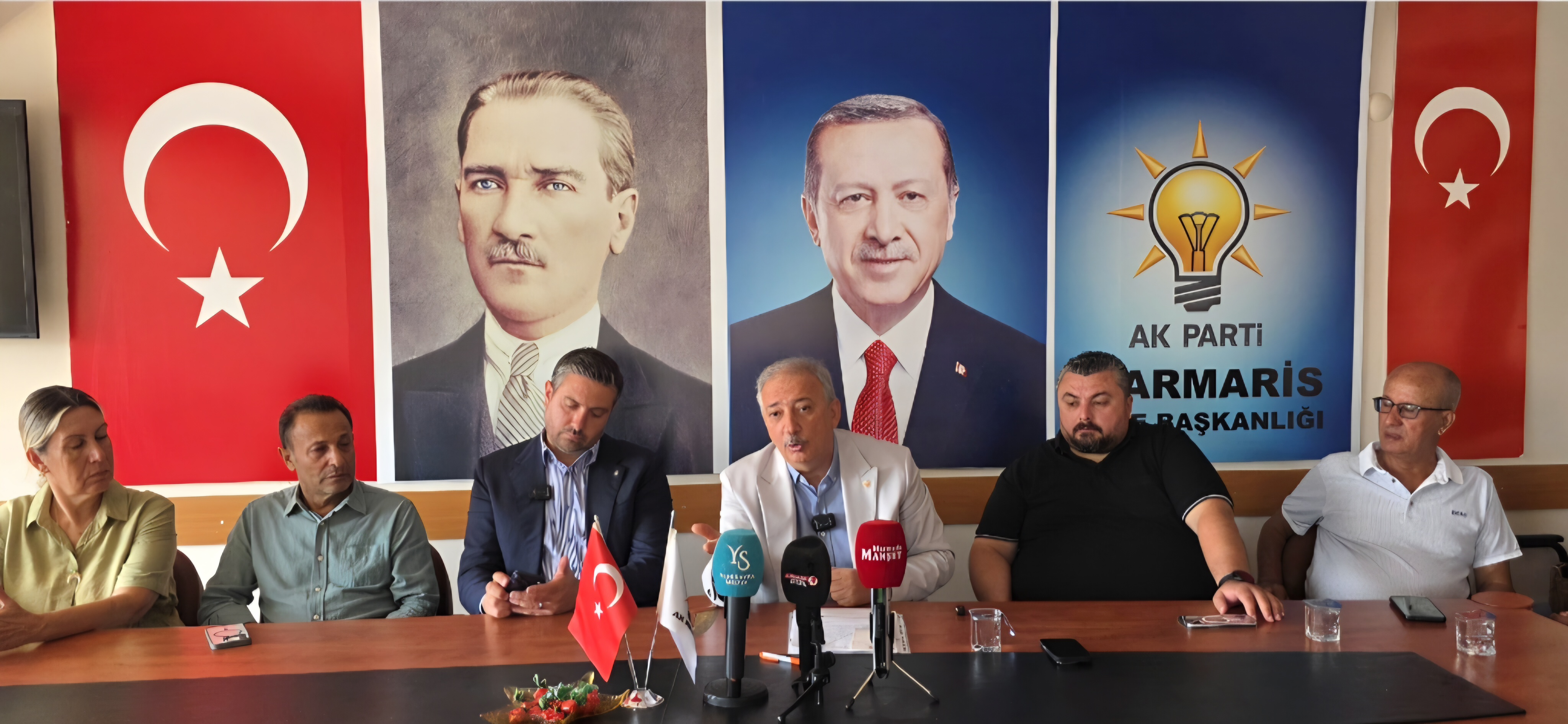 Kadem Mete Marmaris’te Basın Mensuplarıyla Buluştu: Yatırımlar, Eğitim, Spor ve İmar Gündemdeydi