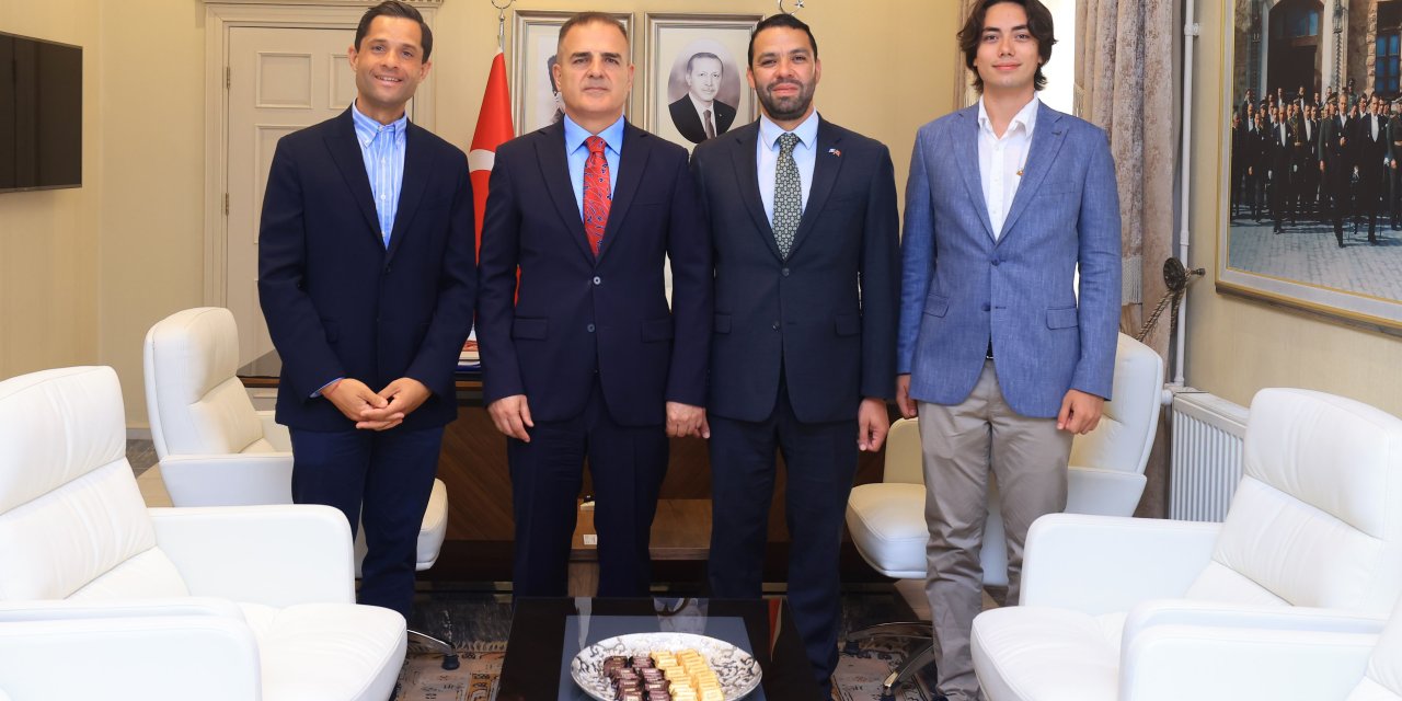 Guatemala Büyükelçisi Recinos’tan Vali Akbıyık’a Ziyaret: Muğla ile İş Birliği Mesajı