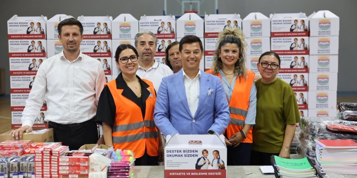 ÖĞRENCİLER YENİ EĞİTİM YILINA DESTEKLE BAŞLIYOR