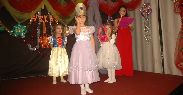 Küçüklere büyük alkış...