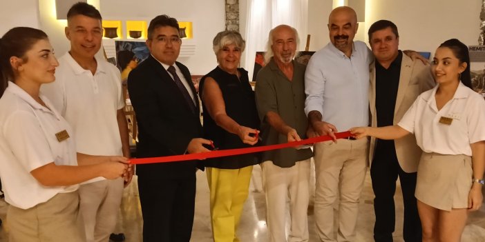 “2400 Yıl Sonra Hemithea” Sergisi Marmarislilerle Buluştu