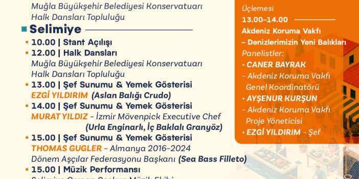 SELİMİYE’DE LEZZET, DENİZ VE EĞLENCE DOLU 3 GÜN