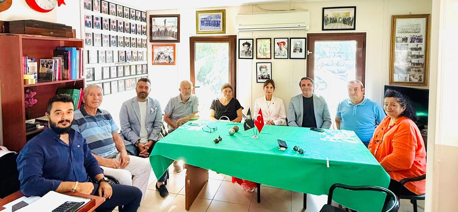CHP Heyetinden Muharip Gaziler Derneği Marmaris Şubesine Ziyaret