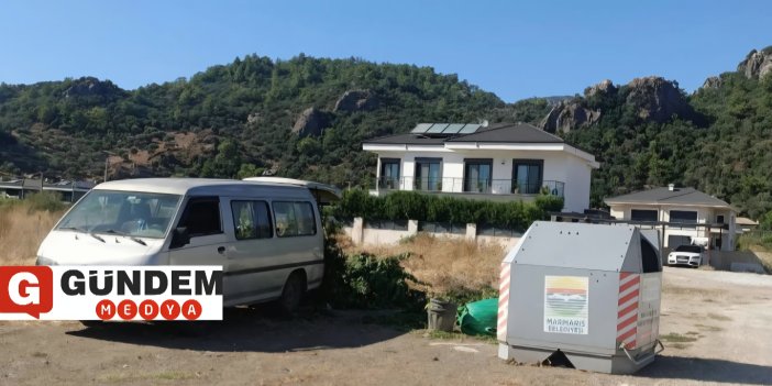 Marmaris’te Bahçe Atıklarını Konteyner Yanına Bırakan Araç Sahibine Ceza