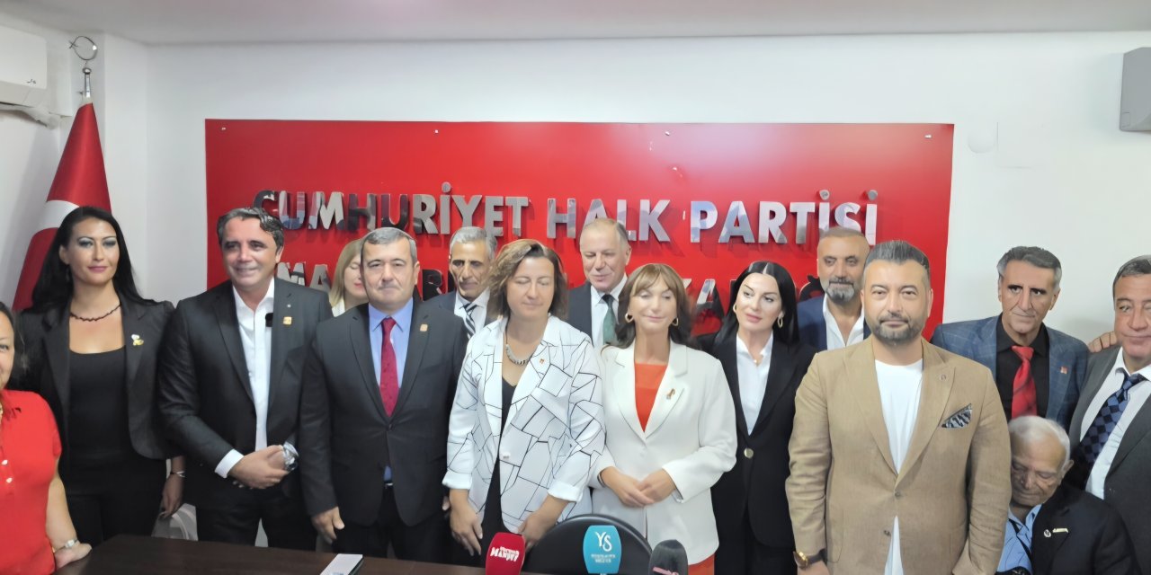 CHP Marmaris’te Yeni Yönetim Partililerle Buluştu