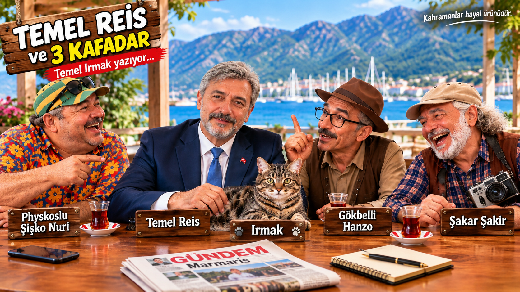 Temel Reis ve Üç Kafadar: Masanın Yeni Üyesi Irmak!