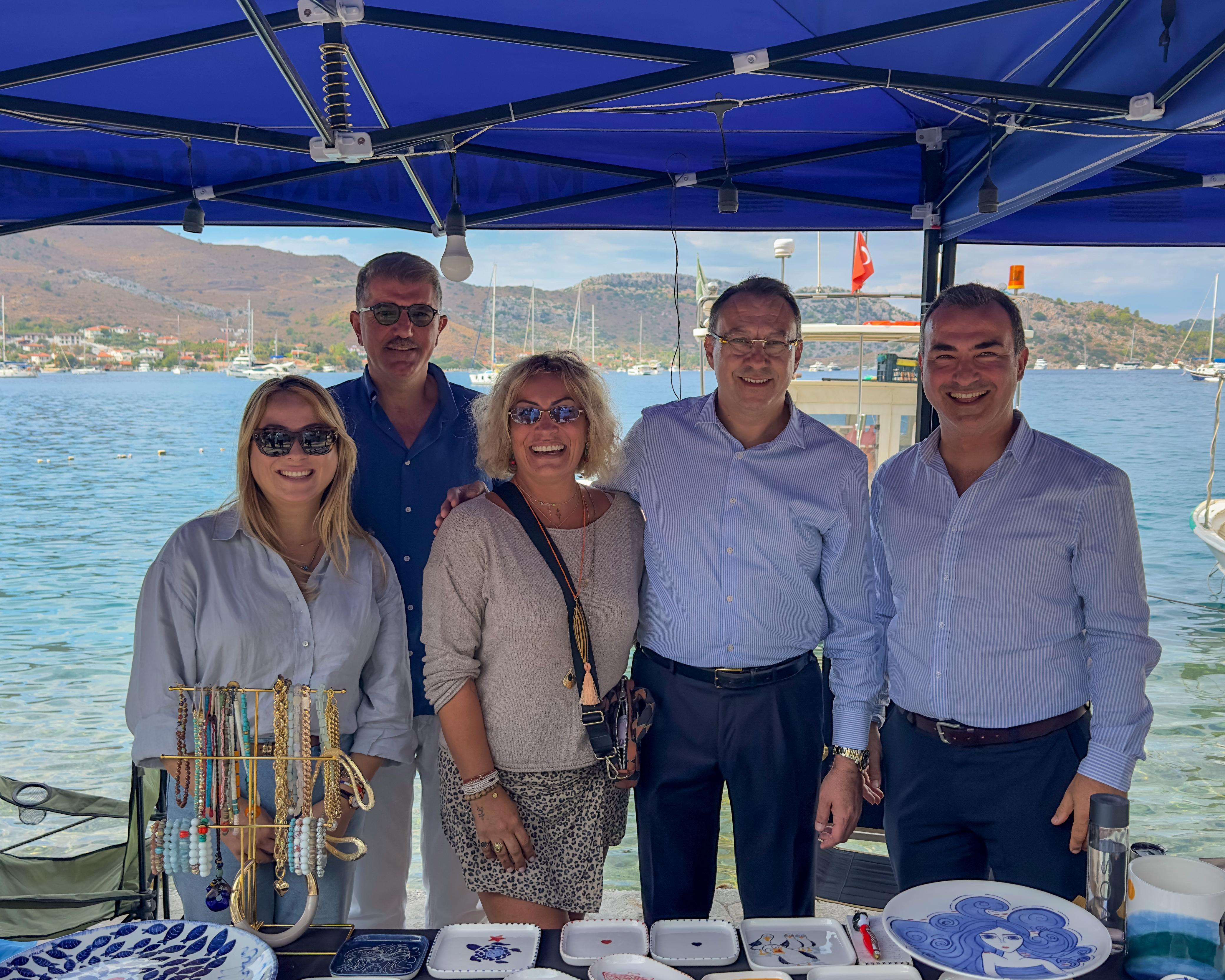 Mutlu Ayhan, Marmaris Deniz Ürünleri Festivali’nin Açılışına Katıldı