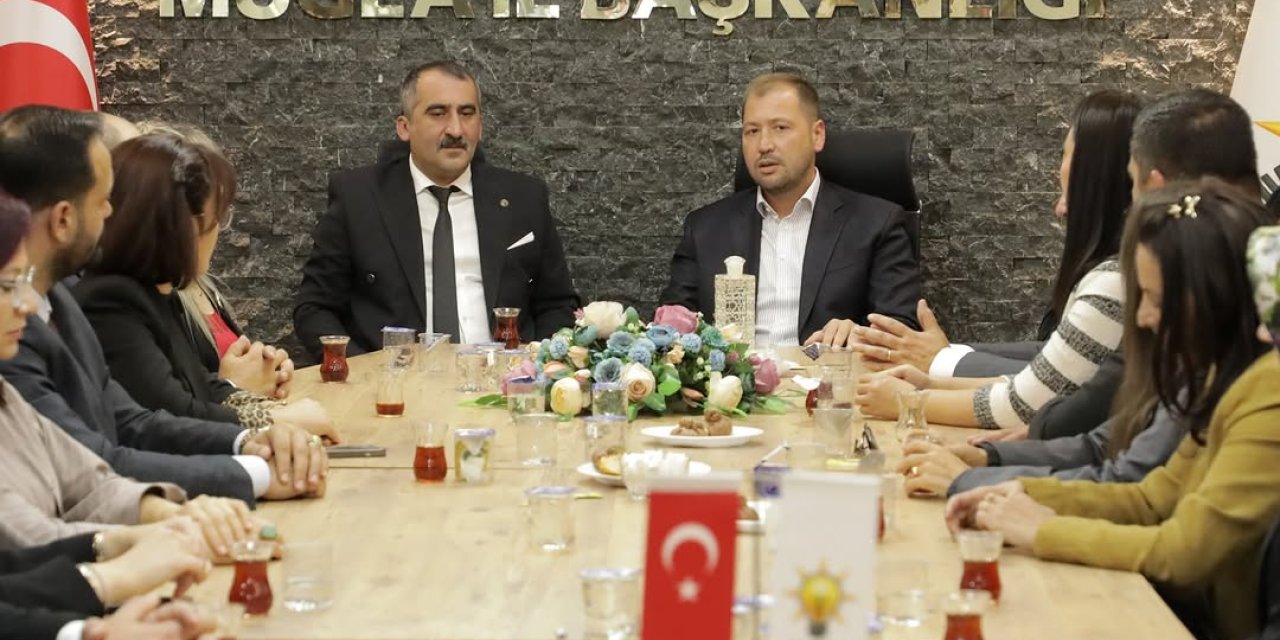 MHP Muğla İl Yönetiminden Birlik ve Beraberlik Mesajlı Protokol Ziyaretleri
