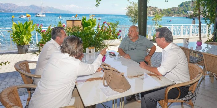 İDRİS AKGÜL TURUNÇ’TA TURİZM SEKTÖRÜ TEMSİLCİLERİYLE BULUŞTU