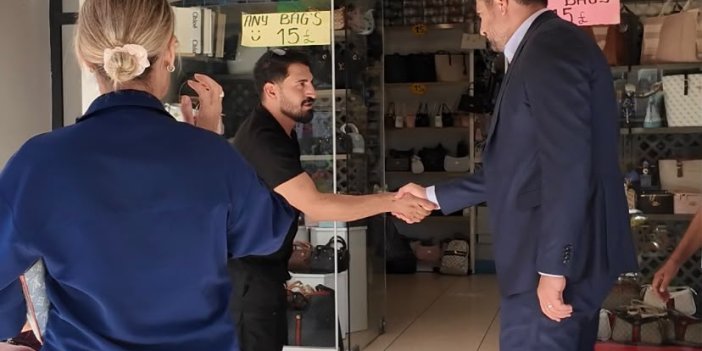 AK Parti Marmaris İlçe Başkanı Muzaffer Aravi Armutalan’da Vatandaş ve Esnafla Buluştu