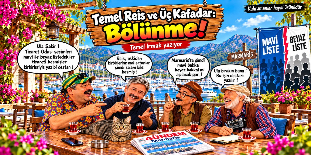 Temel Reis ve Üç Kafadar: “Bölünme!”
