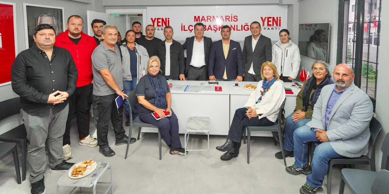 İdris Akgül’den CHP ve YENİ Parti’ye Ziyaret: “Marmaris Ticaretine Değer Katmaya Geliyoruz!”