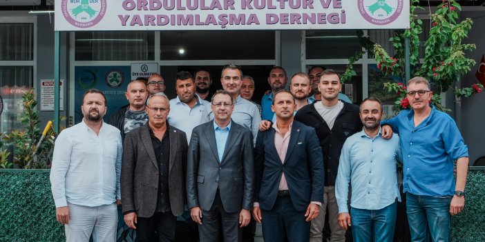 Mutlu Ayhan’dan Marmaris Ordulular Derneği’ne Ziyaret