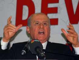 MHP lideri Devlet Bahçeli,